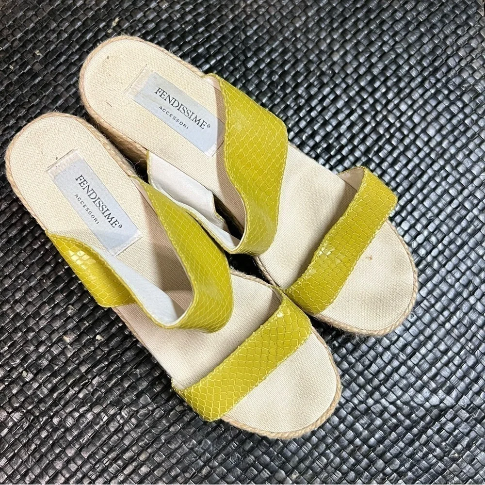 FENDISSIME (FENDI) | Vintage Fendi Espadrille